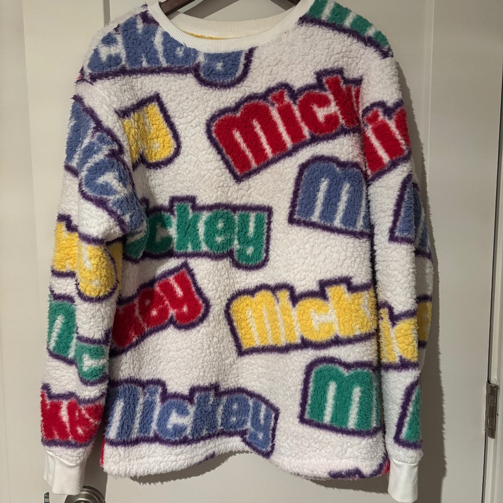 Disney Mickey Mouse Sherpa Pullover